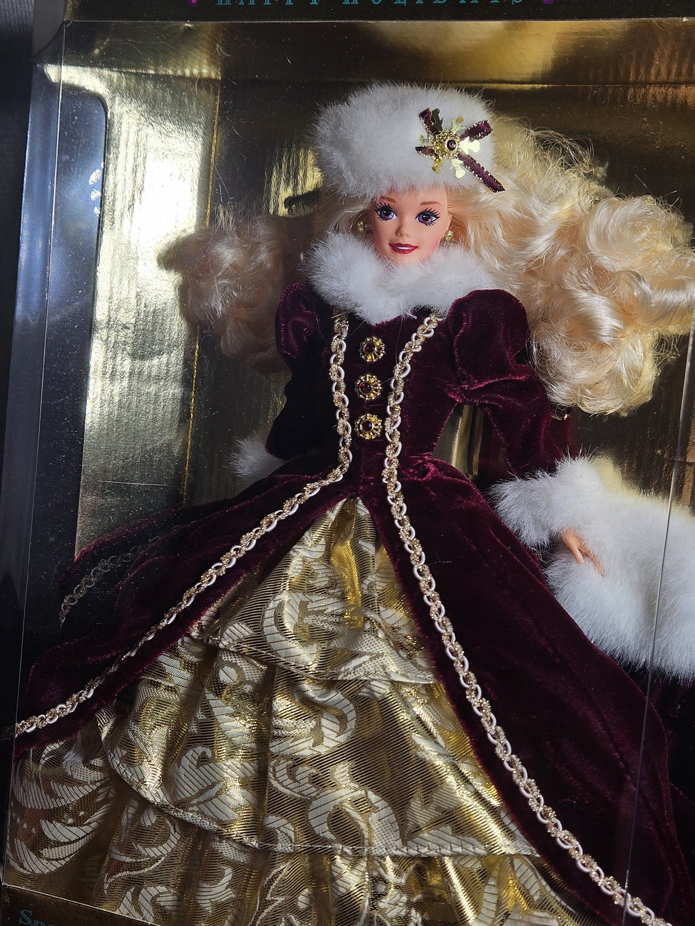 NIB Vintage 1996 Happy Holidays Special Edition Barbie  #15646
